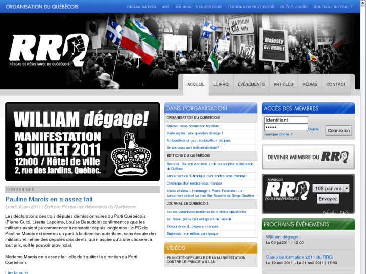www.resistancequebecoise.org