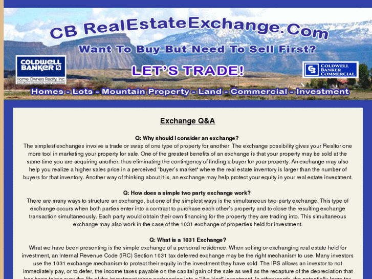 www.cbrealestateexchange.com