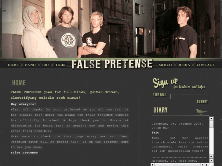 www.falsepretense.de
