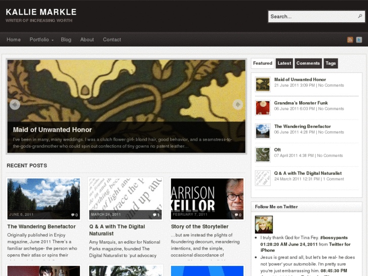 www.kalliemarkle.com
