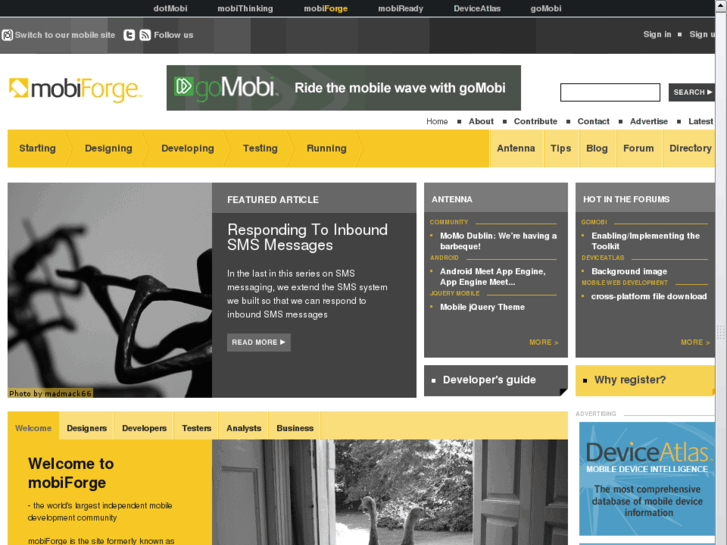 www.dev.mobi