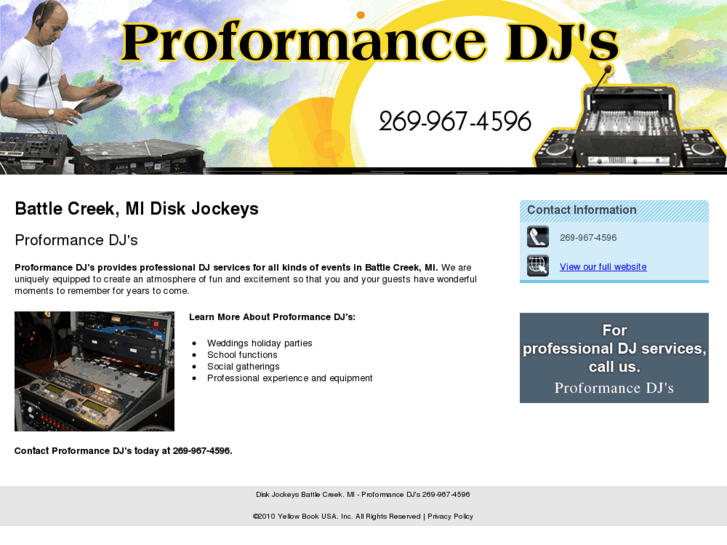 www.proformancedjsmichigan.com