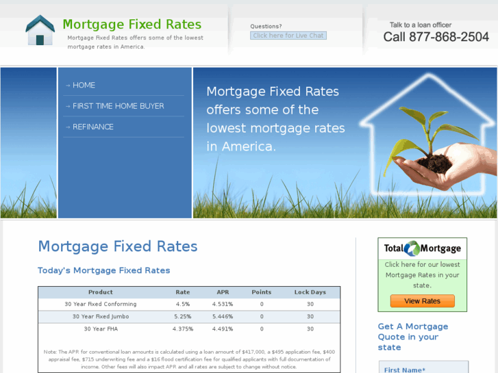 www.mortgagefixedrates.net