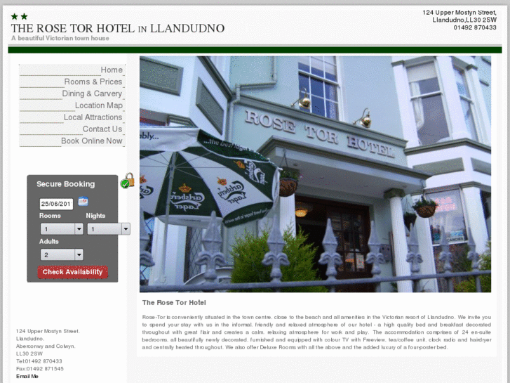 www.rosetorhotel.net