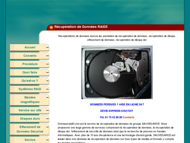 www.donneesraid5.com