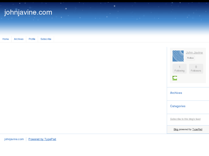 www.johnjavine.com
