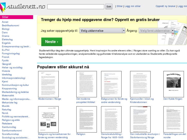 www.skoleoppgaver.com
