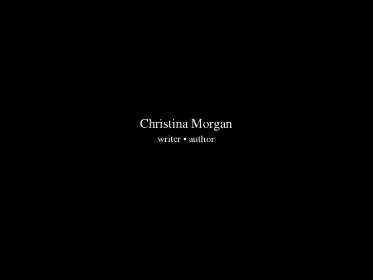 www.christinamorgan.net