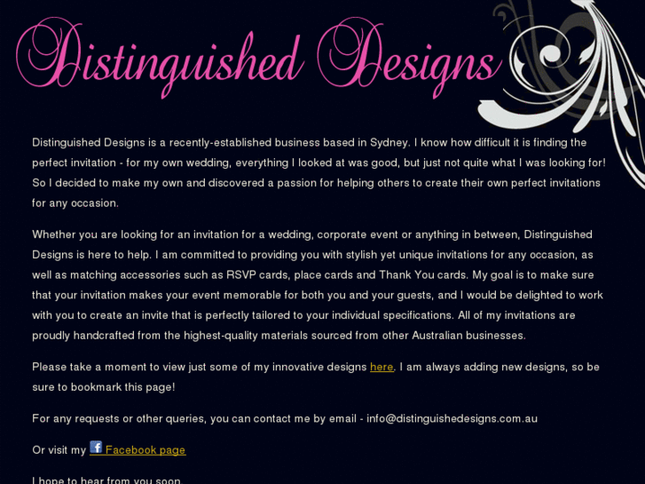 www.distinguishedesigns.com