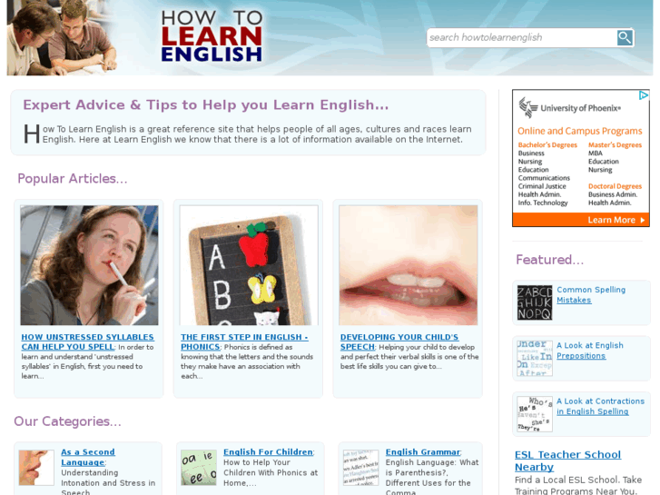 www.howtolearnenglish.co.uk