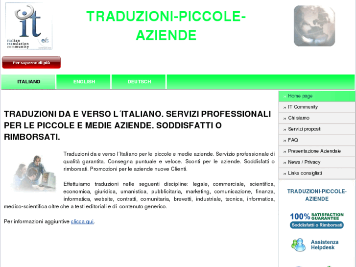 www.traduzioni-piccole-aziende.com