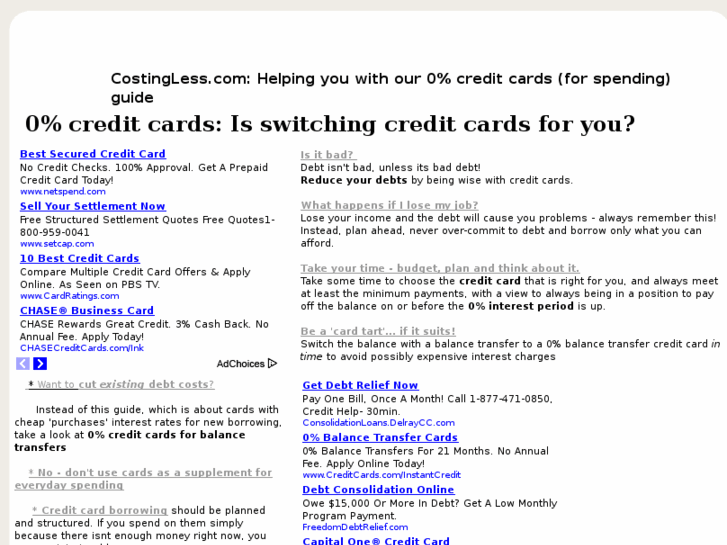 www.costingless.com