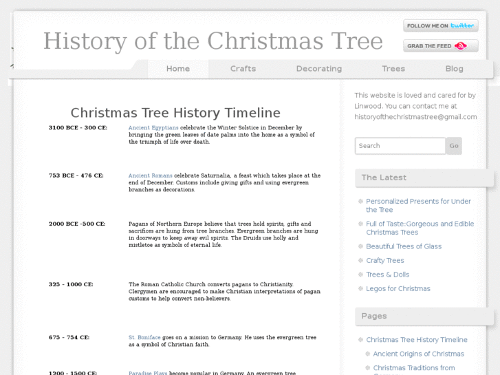 www.historyofthechristmastree.com