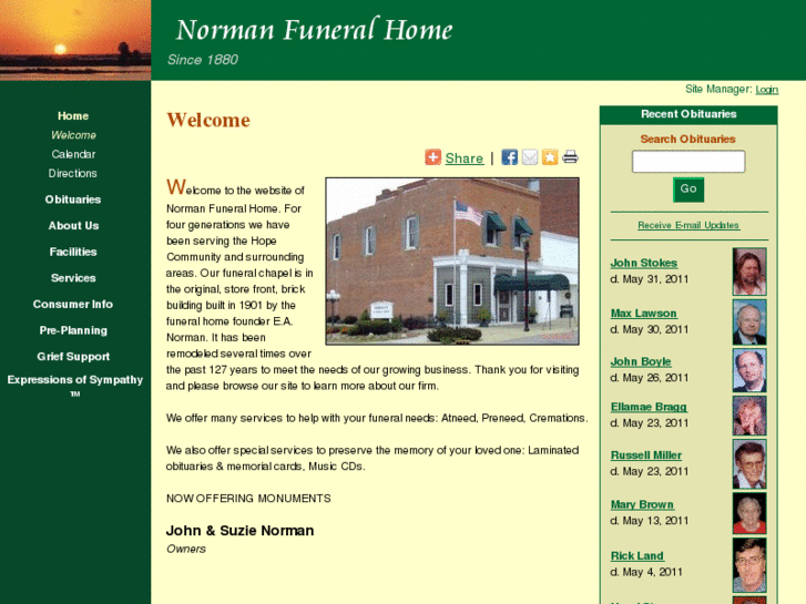 www.normanfuneralhome.net
