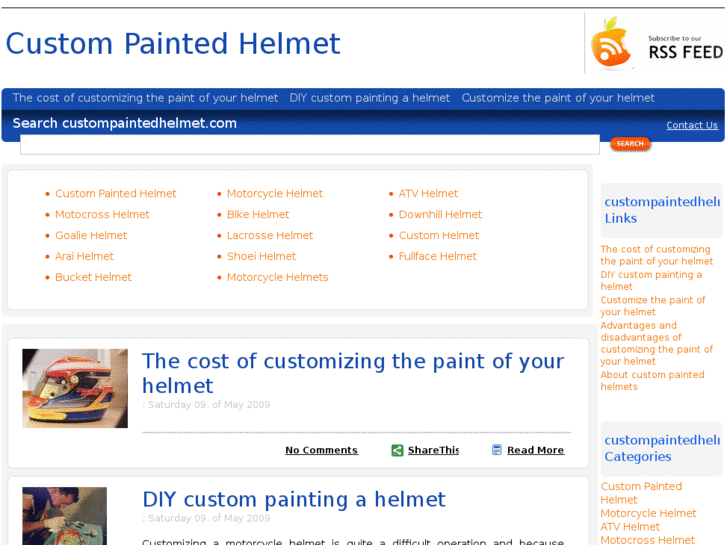 www.custompaintedhelmet.com