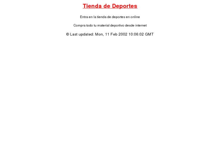 www.tiendadedeportes.com
