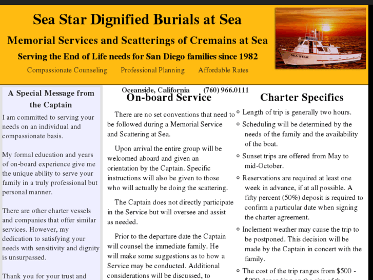 www.seastarburials.com