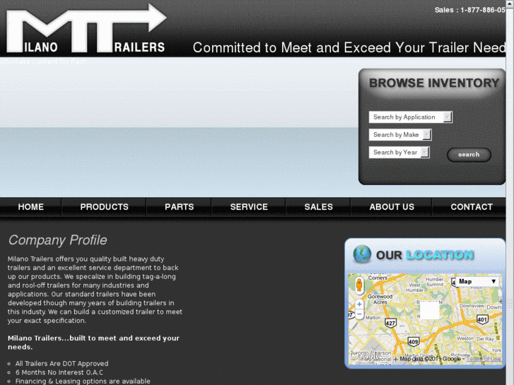 www.milanotrailers.com