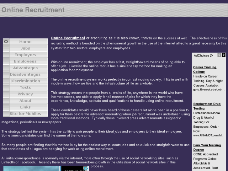 www.onlinerecruitment.info