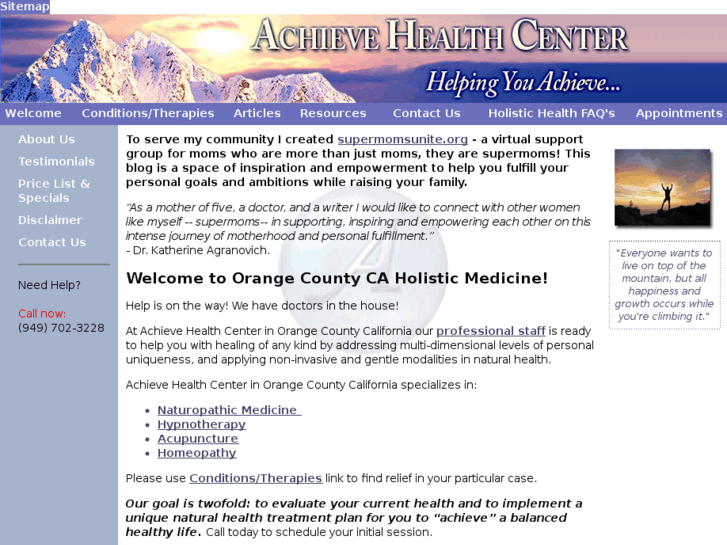 www.achievehealthcenter.com