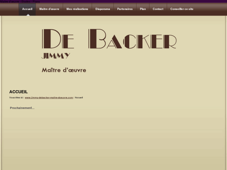 www.jimmy-debacker-maitre-doeuvre.com