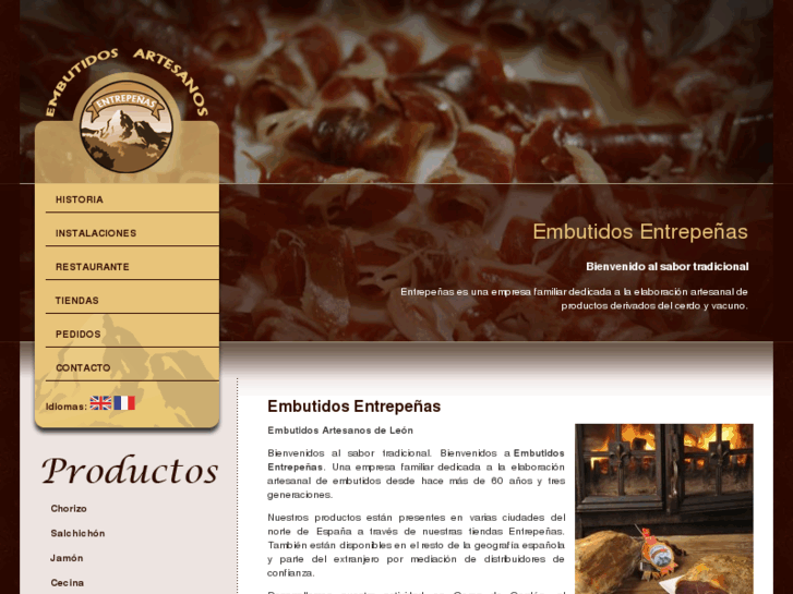 www.embutidosentrepenas.es