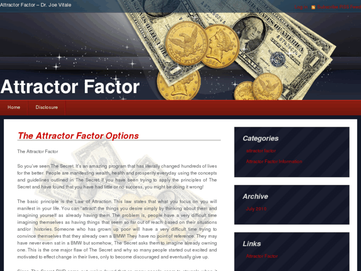 www.attractorfactor.net