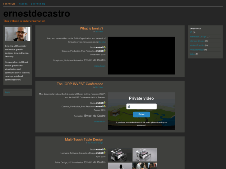 www.ernestdecastro.com