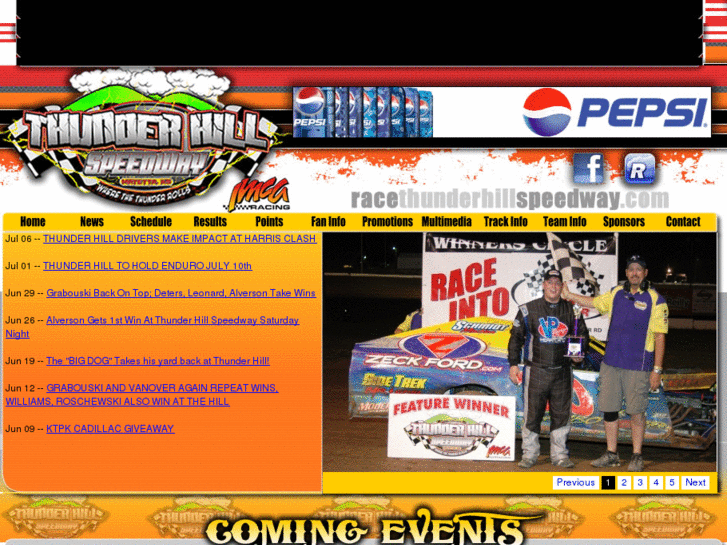 www.racethunderhillspeedway.com