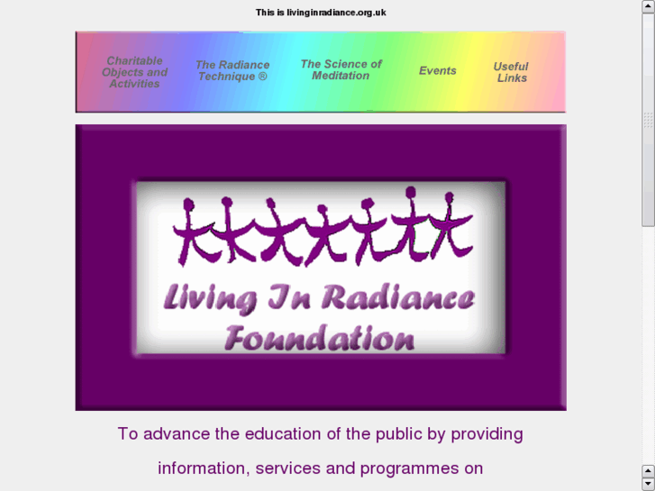 www.livinginradiance.org.uk