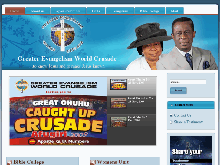 www.greaterevangelismcrusade.org