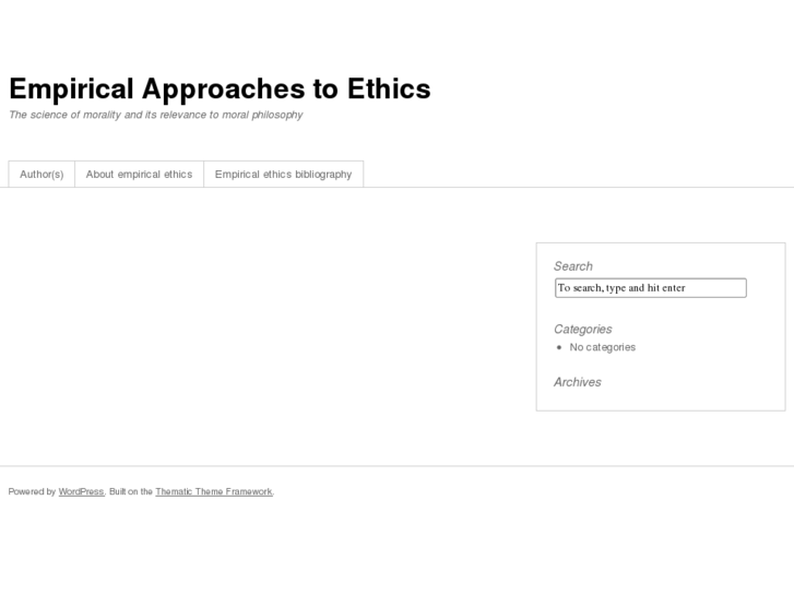 www.empiricalethics.com