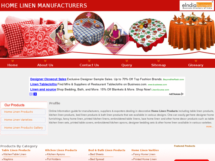 www.homelinenmanufacturers.com