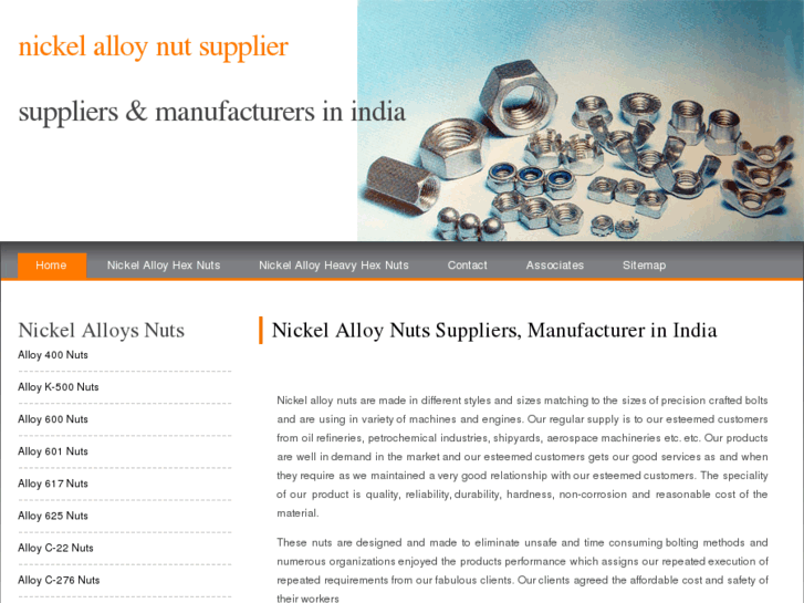 www.nickelalloynutsupplier.com