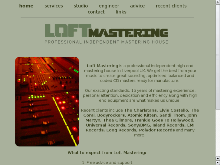 www.loftmastering.com
