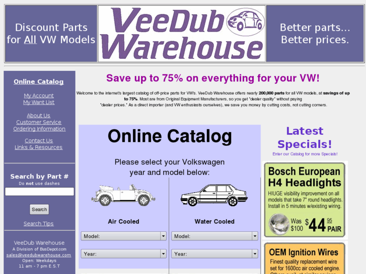 www.veedubwarehouse.com