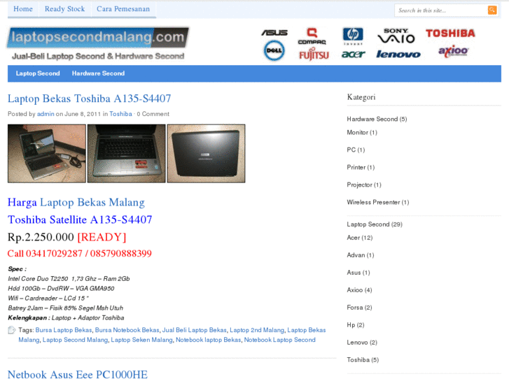 www.laptopsecondmalang.com
