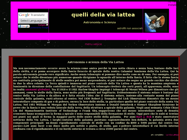 www.quellidellavialattea.com