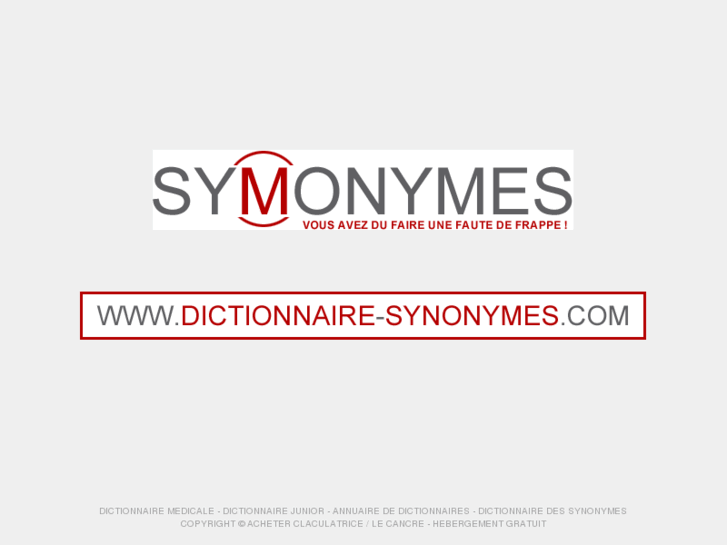 www.symonymes.com