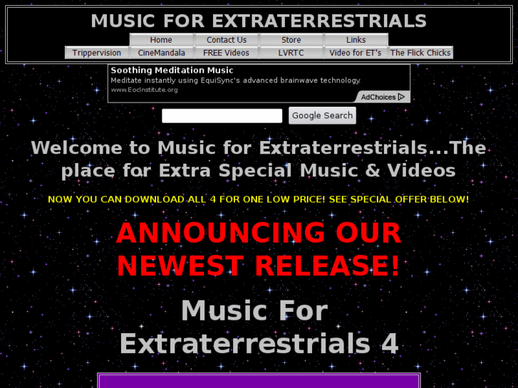 www.musicforextraterrestrials.com
