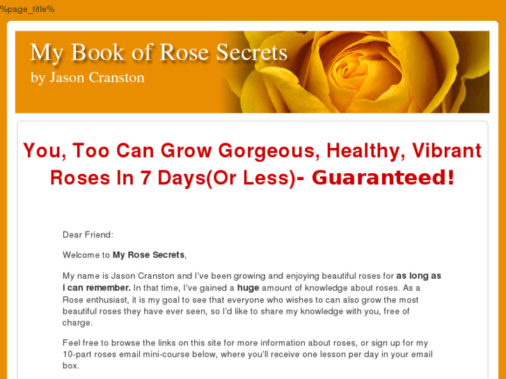 www.myrosesecrets.com