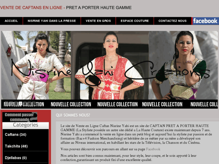 www.caftan-nisrineyahi.com