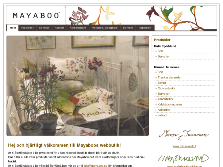 www.mayaboo.se