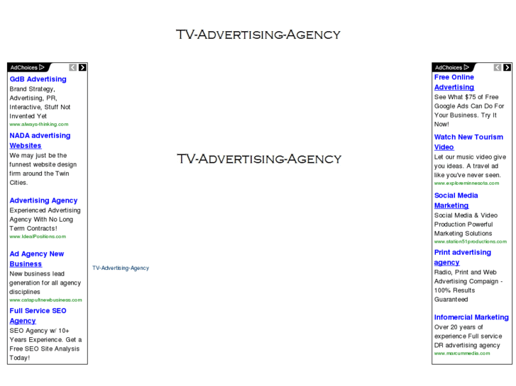 www.tv-advertising-agency.com
