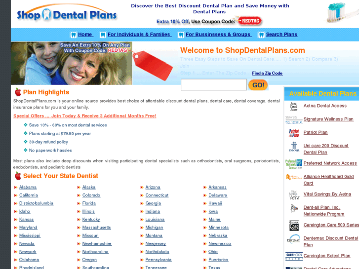 www.shopdentalplans.com
