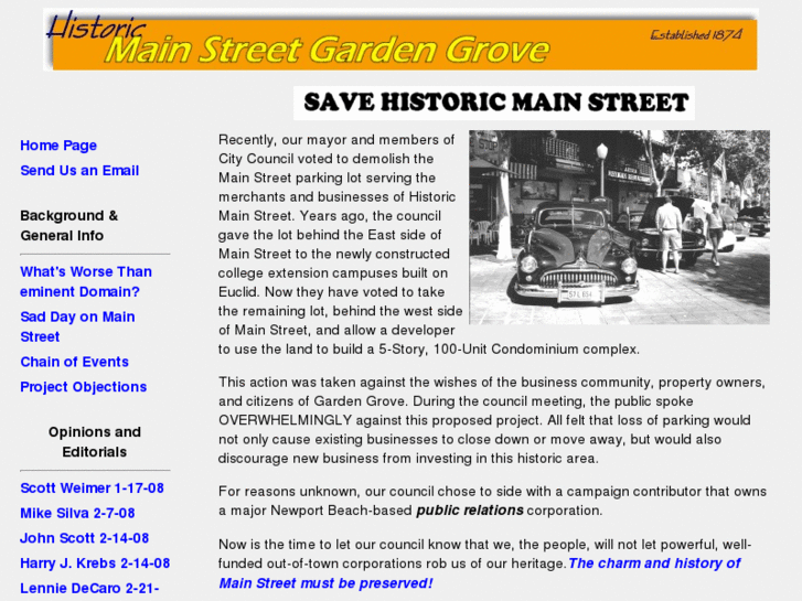 www.savehistoricmainstreet.com