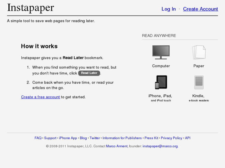 www.instapaper.org