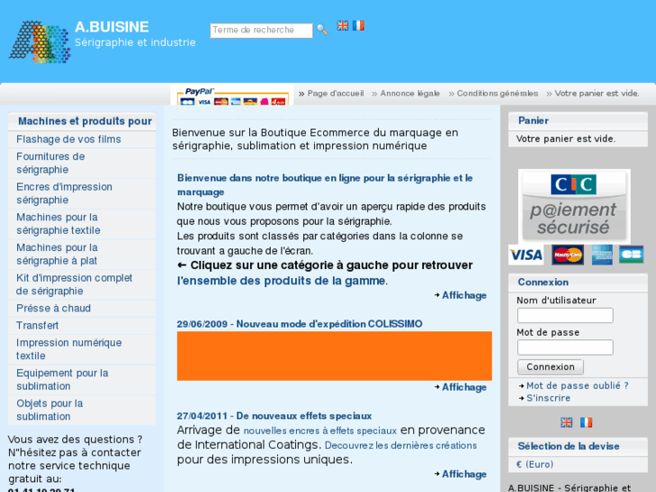 www.serigraphie-boutique.fr