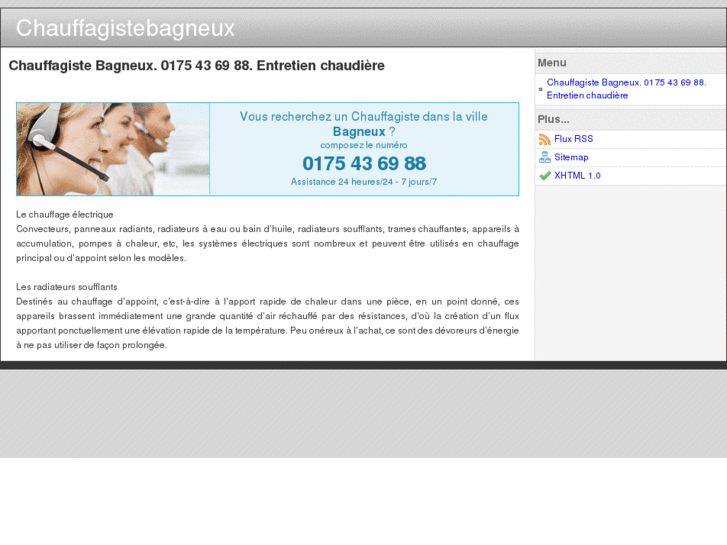 www.chauffagistebagneux.net