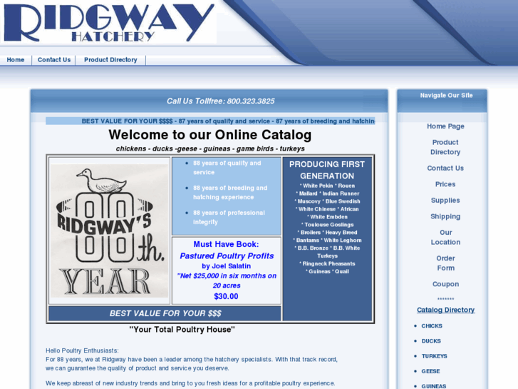 www.ridgwayhatchery.com